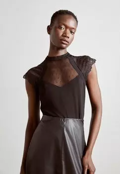 Блузка Morgan ДЕМО, цвет noir