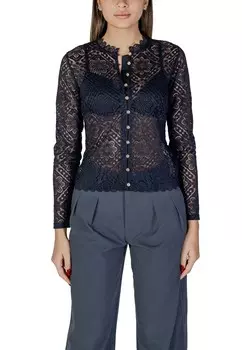 Блузка Morgan Lane ажурная, синий