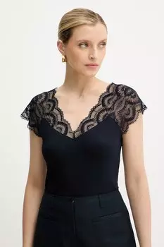 Блузка Morgan, темно-синий