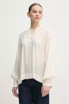 Блузка Mos Mosh, бежевый