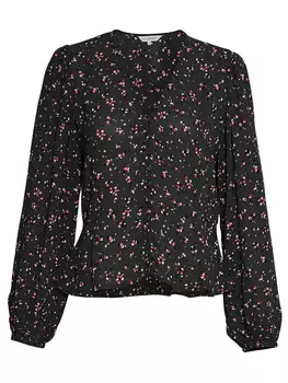 Блузка MOSS COPENHAGEN, черный