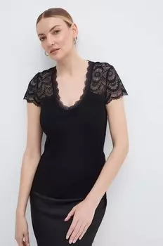 Блузка MSTACY Morgan, черный