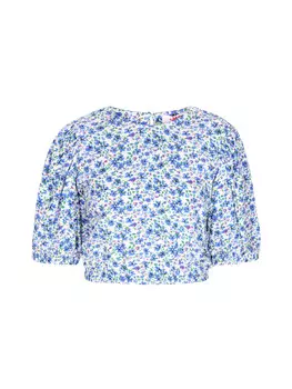 Блузка myMo, цвет blue multicolor