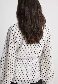 Блузка NA-KD, белая