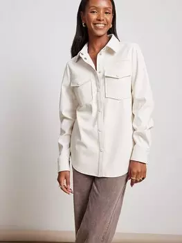 Блузка NA-KD, белый