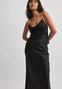 Блузка NA-KD, черная