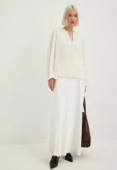 Блузка NA-KD, кремовый