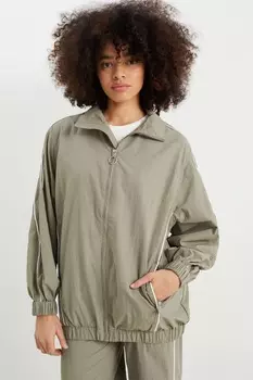 Блузка на подкладке Clockhouse, хаки