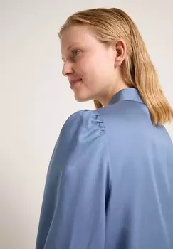 Блузка на пуговицах 3 4-ARM LANIUS, синий