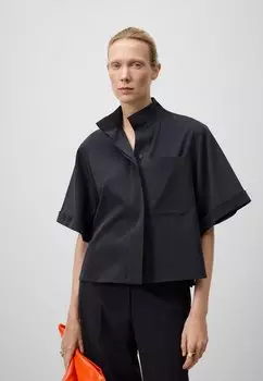 Блузка на пуговицах ADOLFO DOMINGUEZ, черный