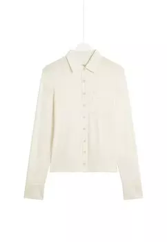 Блузка на пуговицах ALBI Caroll, кремовый