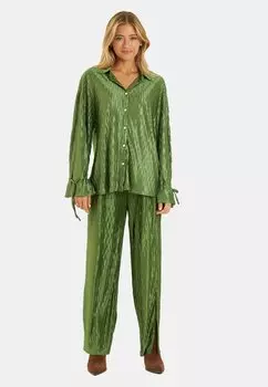 Блузка на пуговицах Alma en Pena, зеленый