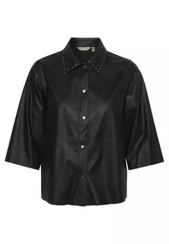 Блузка на пуговицах ALTO CASSANDRA Culture, черный