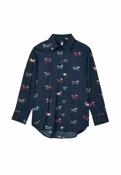 Блузка на пуговицах AMILLA Tom Joule, синий