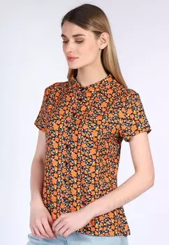 Блузка на пуговицах ANDY SWEET JASMINE Lykka du Nord, оранжевый