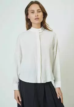 Блузка на пуговицах AngelaCC Co'couture, белый