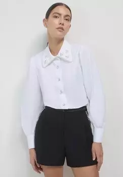 Блузка на пуговицах APPLICAZIONI COLLETTO Calliope, кремовый