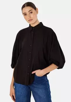 Блузка на пуговицах Apricot, черный