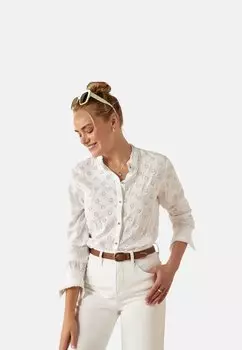 Блузка на пуговицах Ariat, белый