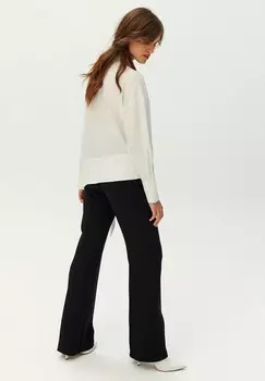 Блузка на пуговицах ASYMMETRIC WITH A SASH DETAIL Rue les crateurs, кремовый