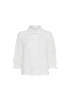 Блузка на пуговицах Atelier Rve, белоснежная
