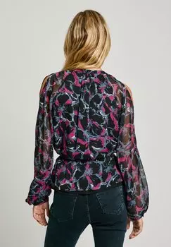 Блузка на пуговицах AVERY Pepe Jeans, черный