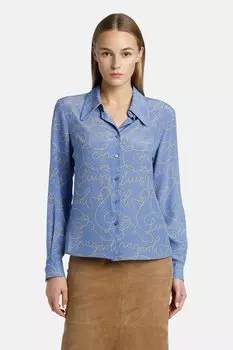 Блузка на пуговицах BALESTRA Luisa Spagnoli, сиреневый