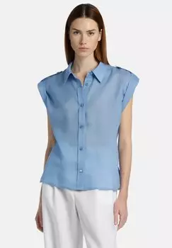 Блузка на пуговицах BANCHIERE Luisa Spagnoli, светло-голубой