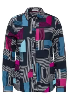 Блузка на пуговицах BEDRUCKTE Cecil, бирюзовый