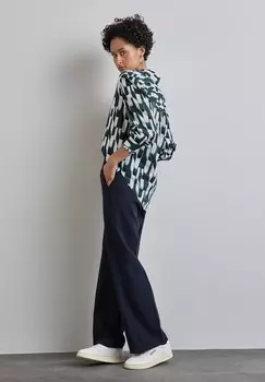 Блузка на пуговицах BEDRUCKTE Street One, цвет Mottled Green