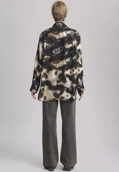 Блузка на пуговицах BEHKA Gestuz, коричневый