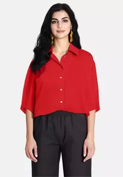 Блузка на пуговицах BELLY Jascha Stockholm, красный