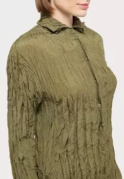 Блузка на пуговицах BERNARD MAX&Co., хаки