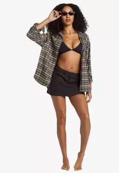 Блузка на пуговицах BEST TIME LANGRMLIGES Billabong, черный