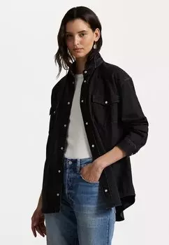 Блузка на пуговицах BIG FIT DENIM WESTERN SHIRT Polo Ralph Lauren, черный