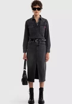 Блузка на пуговицах Big Star, черный