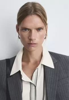 Блузка на пуговицах BLASH Mango, кремовый