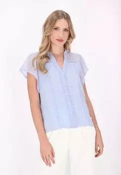 Блузка на пуговицах BLOUSE DreiMaster, синий