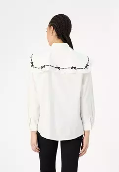 Блузка на пуговицах BONNIE BOW SHIRT Sister Jane, белый