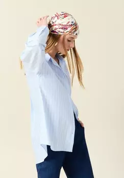 Блузка на пуговицах BONOBO Jeans, светло-голубой