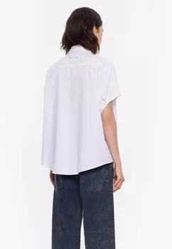 Блузка на пуговицах BORDADA Bimba Y Lola, белый