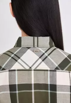 Блузка на пуговицах BREDON SHIRT Barbour, оливковый