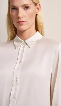 Блузка на пуговицах bugatti, бежевый