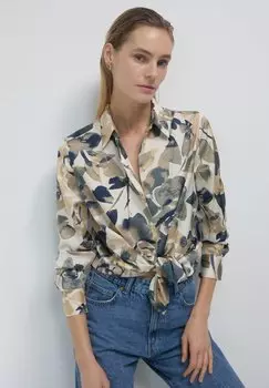 Блузка на пуговицах Calliope, черный