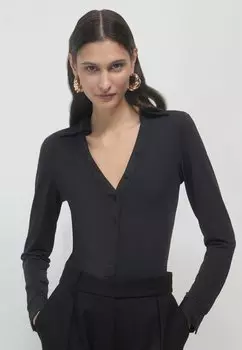 Блузка на пуговицах Calliope, черный