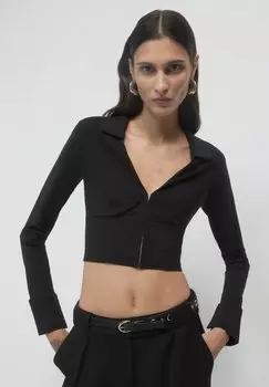 Блузка на пуговицах Calliope, черный