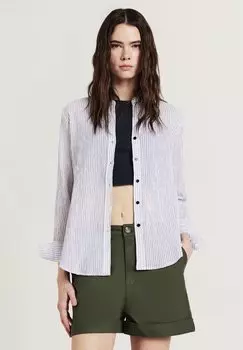 Блузка на пуговицах Calliope, черный