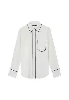 Блузка на пуговицах Calliope, деним