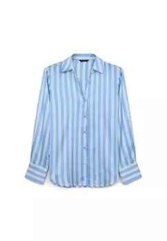 Блузка на пуговицах Calliope, светло-голубой