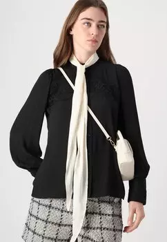 Блузка на пуговицах CAMILLA DURA SHIRT Bruuns Bazaar, черный